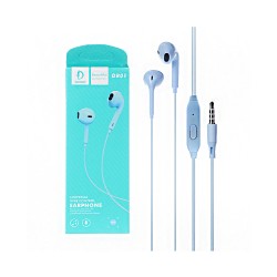 DENMEN WIRE CONTROL EARPHONES DR01 BLUE DENMEN WIRE CONTROL EARPHONES DR01 BLUE
